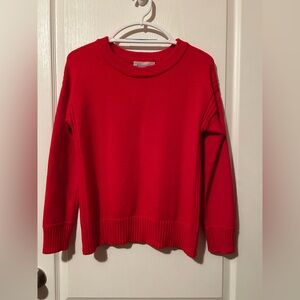 Philosophy Red Crew Neck Sweater